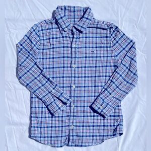 Vineyard Vines Boys flannel button-down shirt